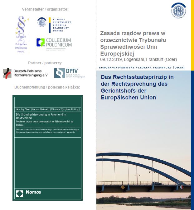 Stan państwa prawa w Polsce, Niemczech i Unii Europejskiej