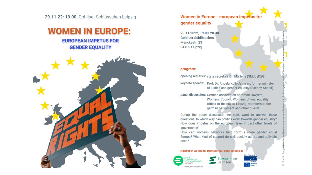 Kobiety w Europie: europejski impuls do większej równości