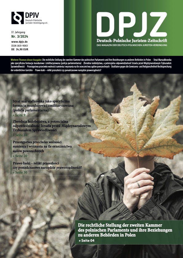 Neue Ausgabe der DPJZ