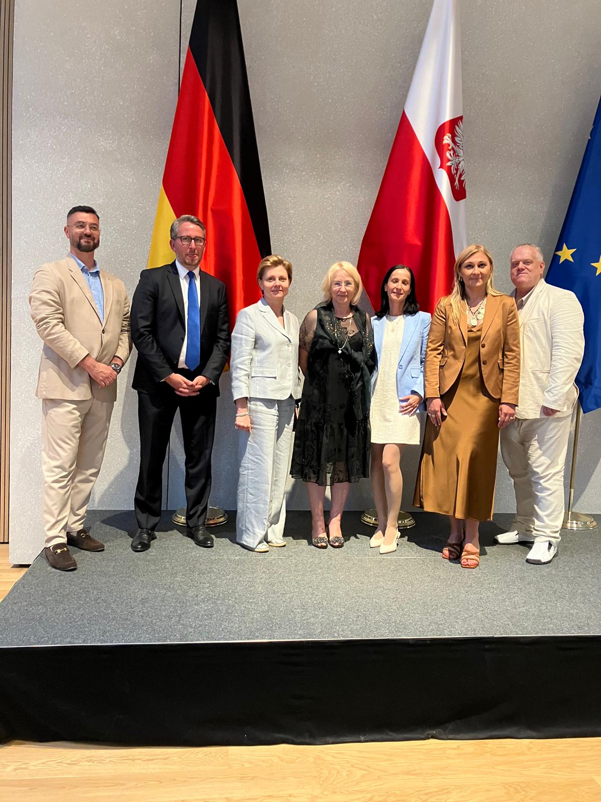 Sommerfest der DPJV in der polnischen Botschaft in Berlin  